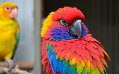 Papageien Krankheiten erkennen – 10 Warnsignale, die jeder Halter kennen sollte