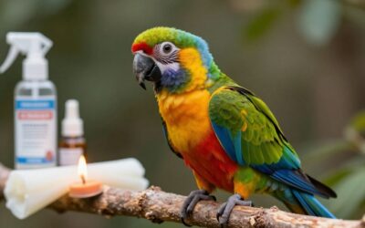 Duftkerzen, Raumsprays & Rauch: Was Papageien wirklich schadet (und Alternativen)